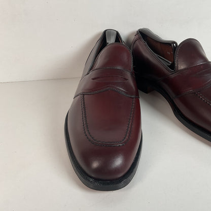 Vintage Hanover LB Shepard Penny Loafers 10 D Genuine Shell Cordovan USA Made