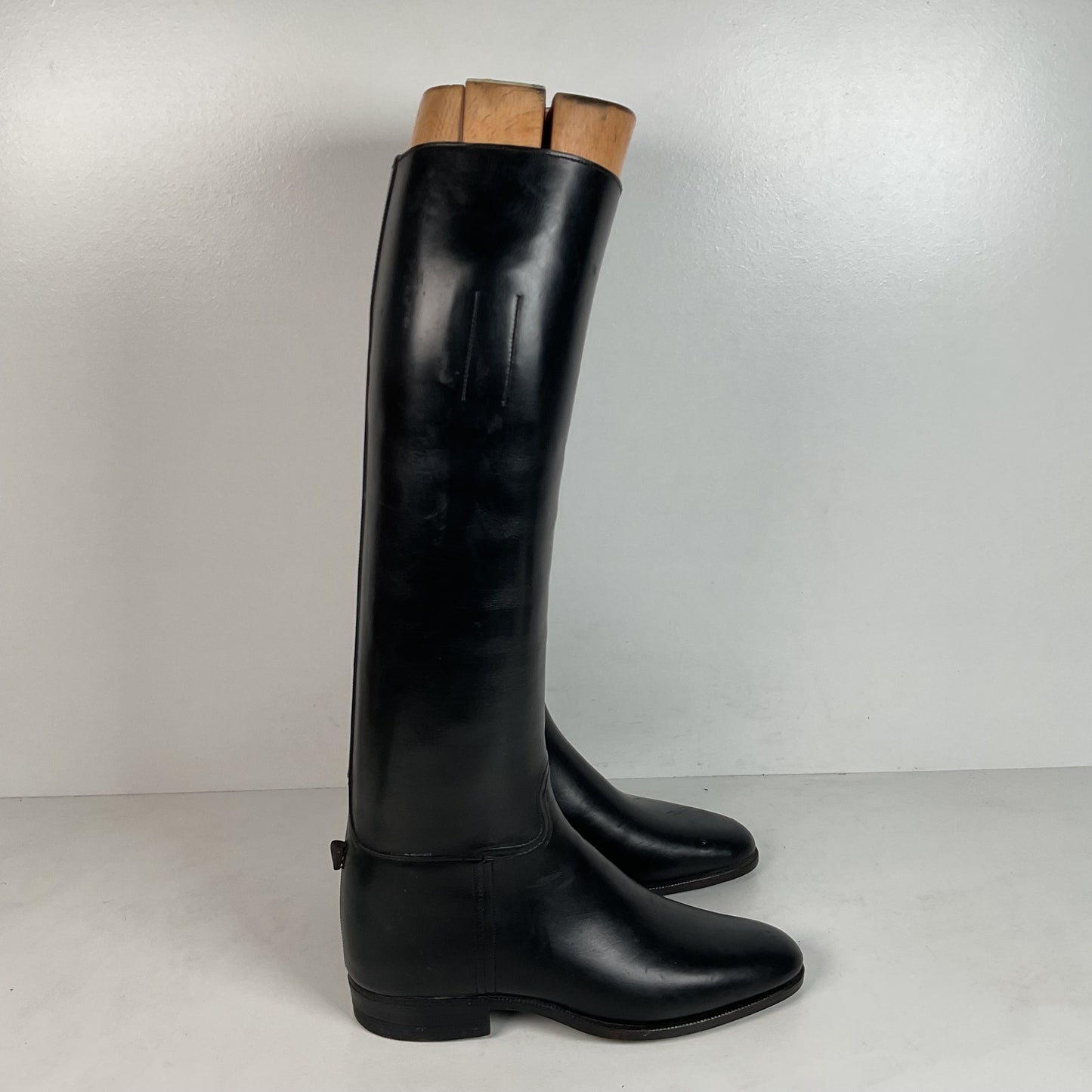 Vintage Peal & Co Polo Riding Boots | Wooden Form | Vanderbilt | King George