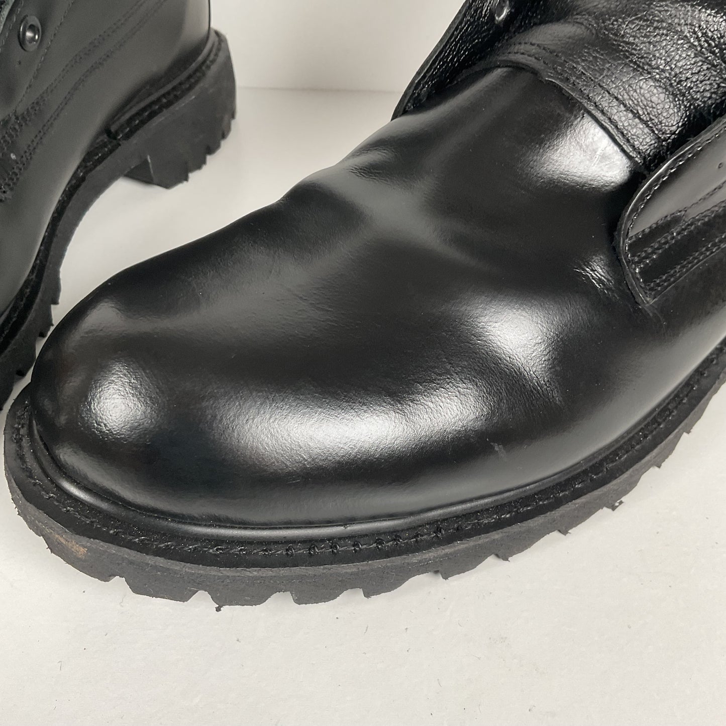Southwest Boot Company | Glossy Patrol Boots | Soft Toe | USA Made | Men’s 13 D