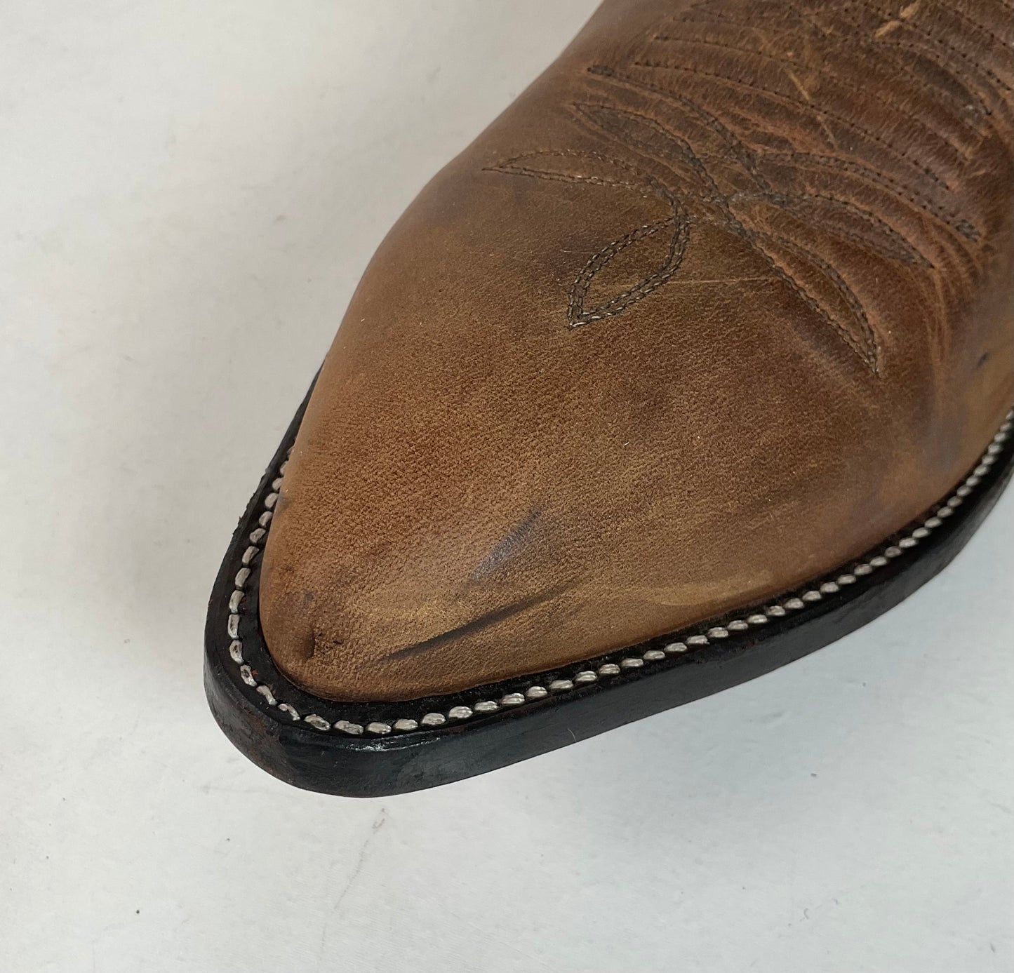 Vintage Justin Bay Apache Cowboy Boots 12 EE USA Made