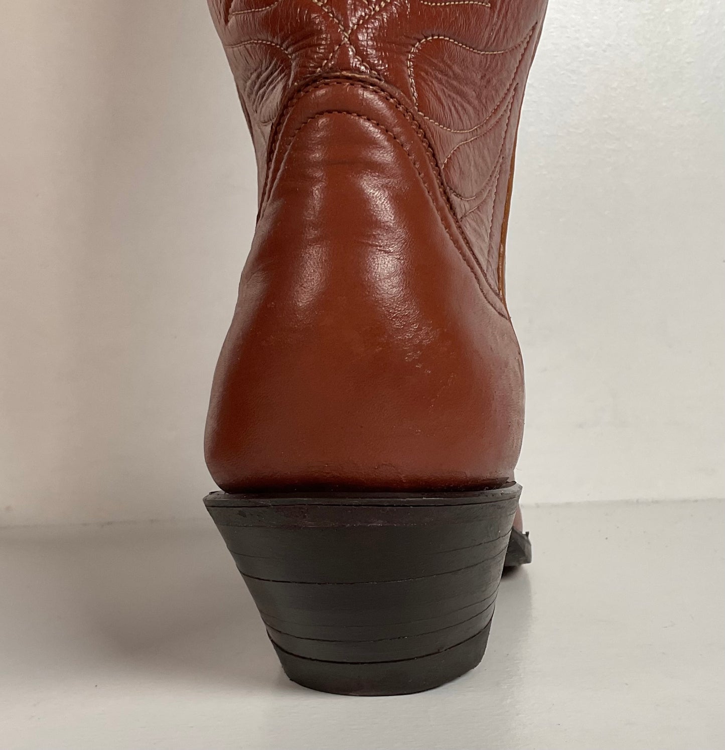 Vintage Tony Lama Cowgirl Boots | Brown | Men’s 5 B | Women’s 6