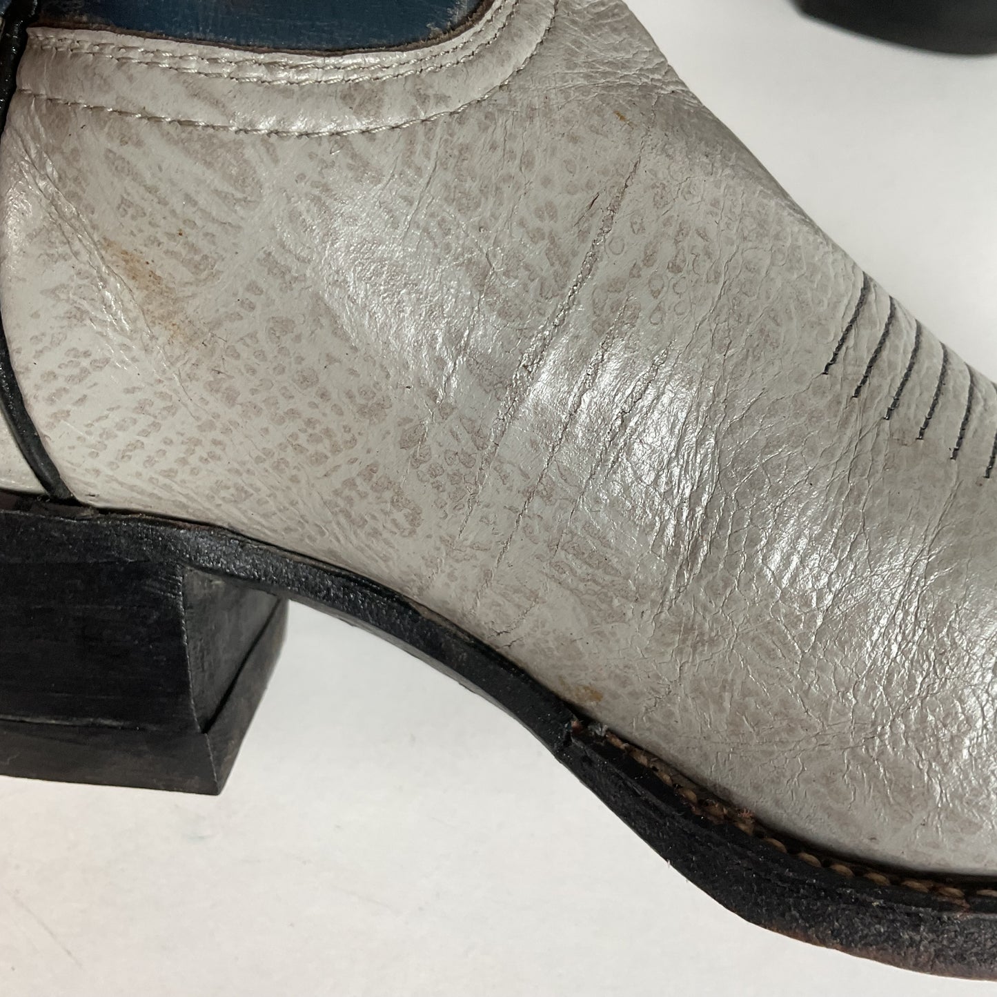 Vintage Tony Lama Antelope Cowboy Boots | Exotic | Gold Label | Men’s 8.5 D