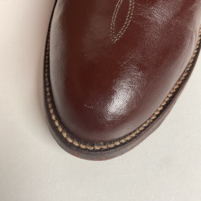 Vintage Justin Pig Skin Cowboy Boots | Wild Boar | USA Made | Men’s 10 D