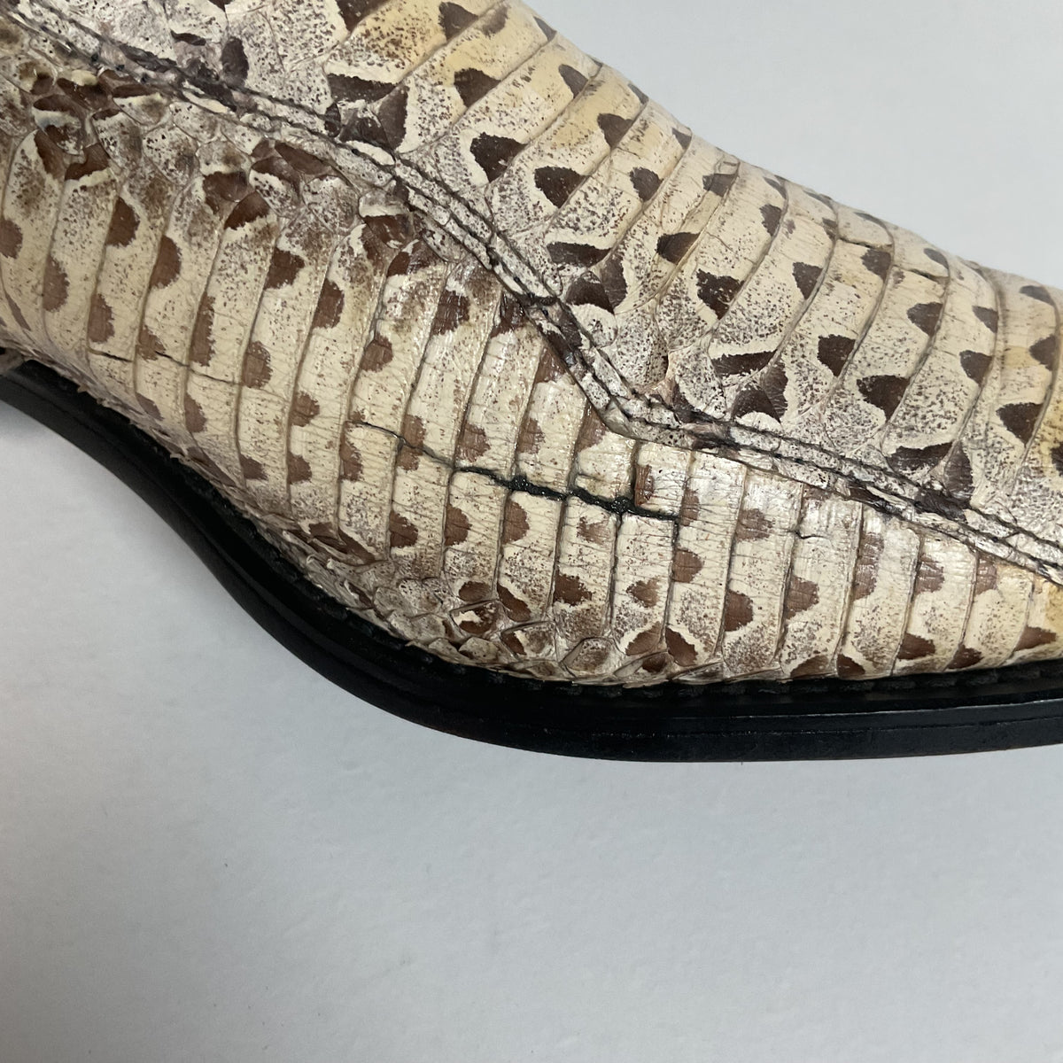 Vintage Code West Viper Snakeskin Cowgirl Boots | Exotic | Women’s 9 M