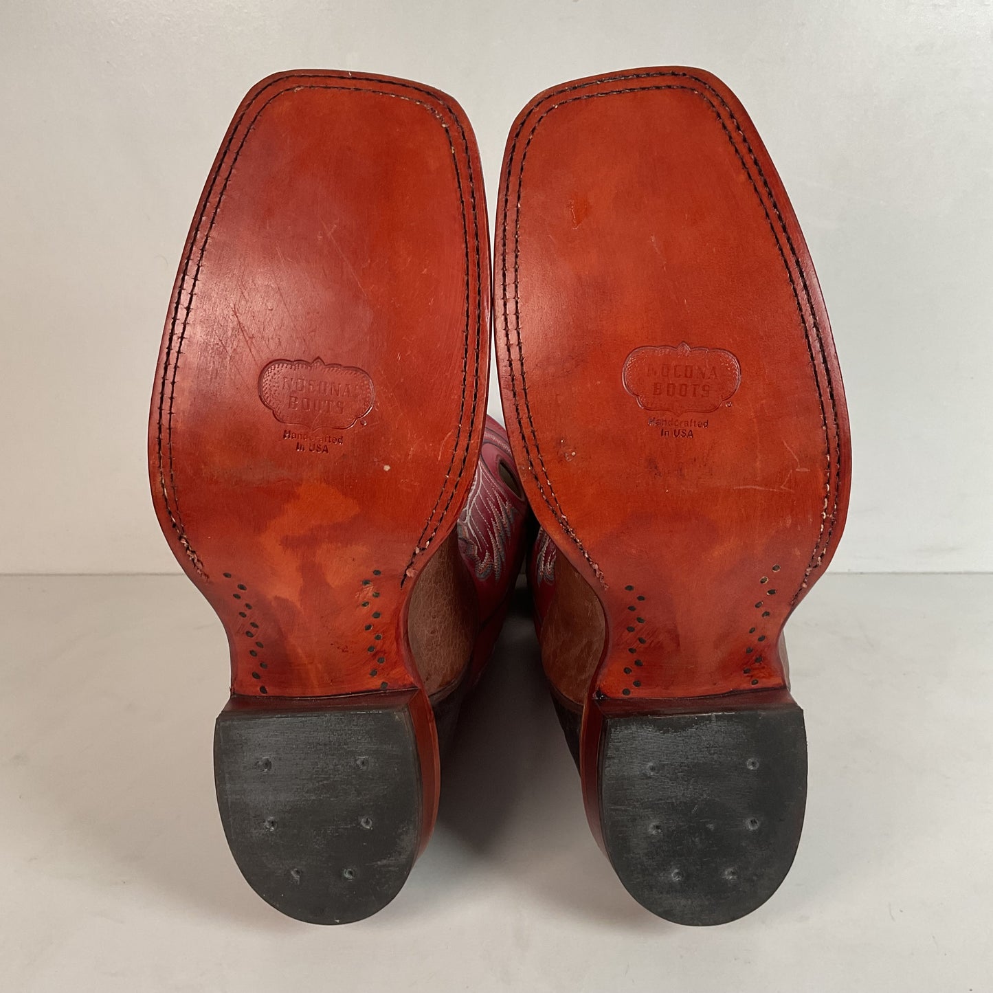 Nocona Shorty Buckaroo Boots 11.5 D Punchy USA Made