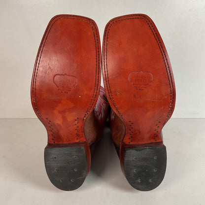 Nocona Shorty Buckaroo Boots 11.5 D Punchy USA Made