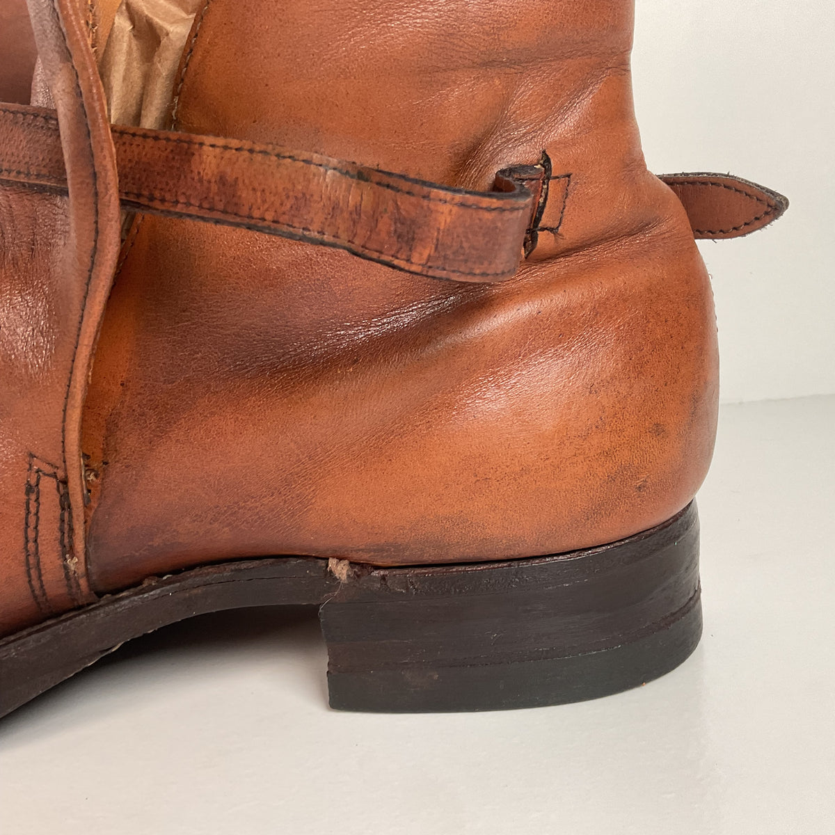 Vintage Frye Black Label | Jodhpur Tanker Boots | Men’s 9.5 EE