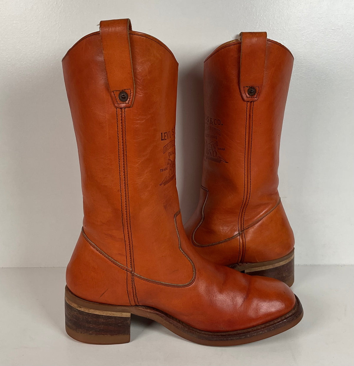 Vintage Levi’s Campus Western Boots | Chunky | USA Made | Men’s 8.5 M