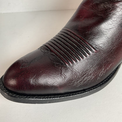 Vintage Lucchese Santini Goat Cowboy Boots | USA Made | Seville | Men’s 9 D