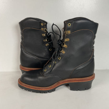 Vintage Chippewa Super Logger Boots | Soft Toe | USA Made | 10.5 EE