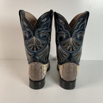 Karung Snakeskin Cowboy Boots | Water Snake | Exotic | Men’s 10.5