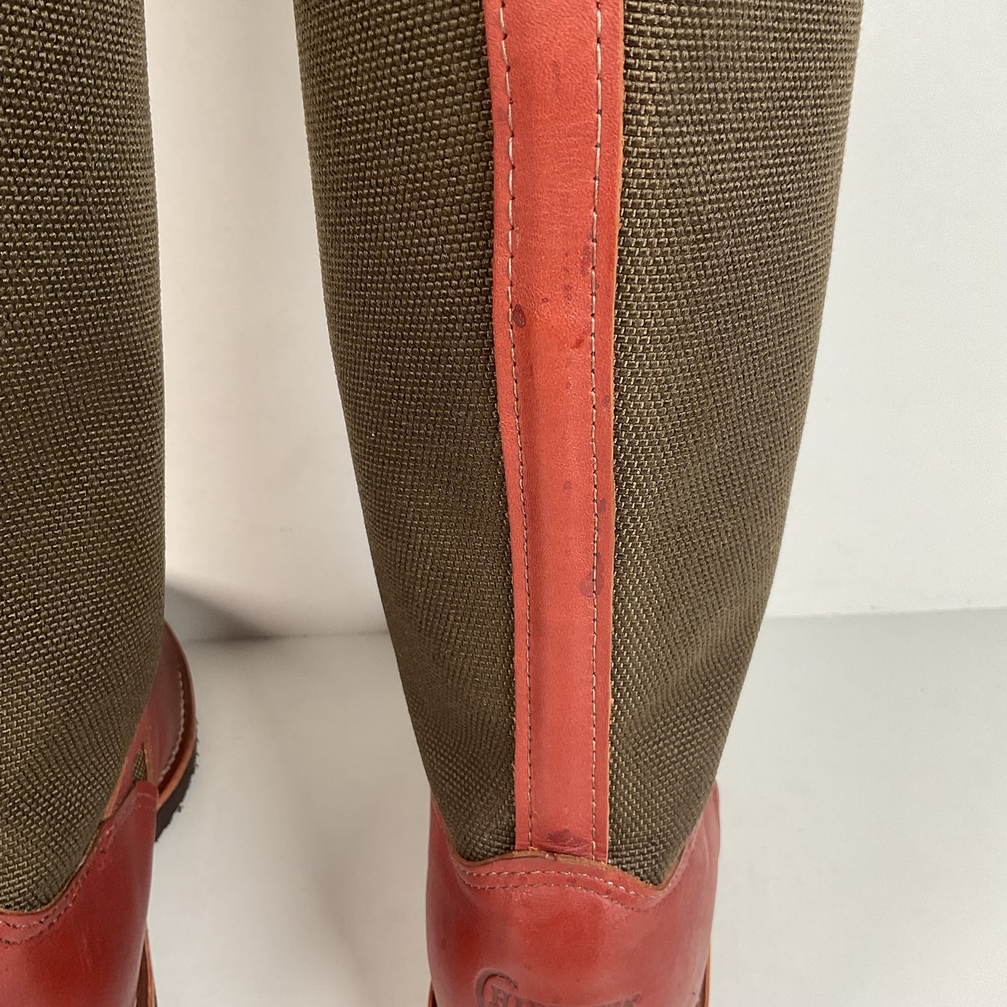 Chippewa Descaro Snake Proof Boots | USA Made | Canvas | Retired | Men’s 8.5 D