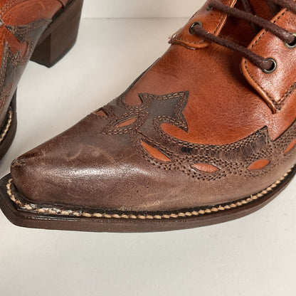 Corral’s Circle G Western Boots | Lace Up Packer | Men’s 9.5 EE