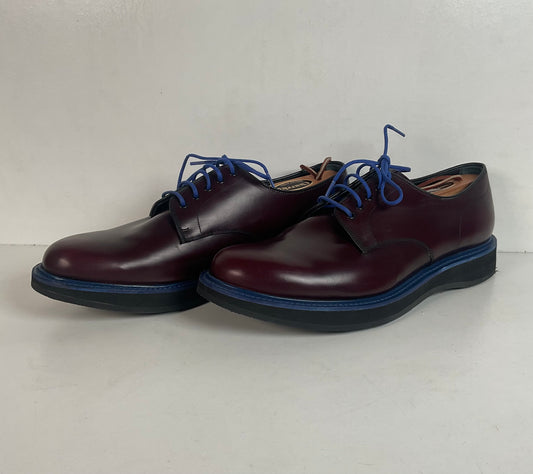 Church’s Custom Grade Cordovan Loafers 9 F | 10 D Great Britain Flag Design