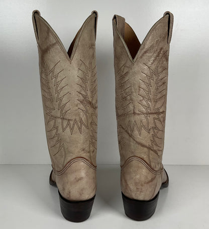Vintage Nocona Cowgirl Boots | Marbled Grey | Men’s 6 | Women’s 7