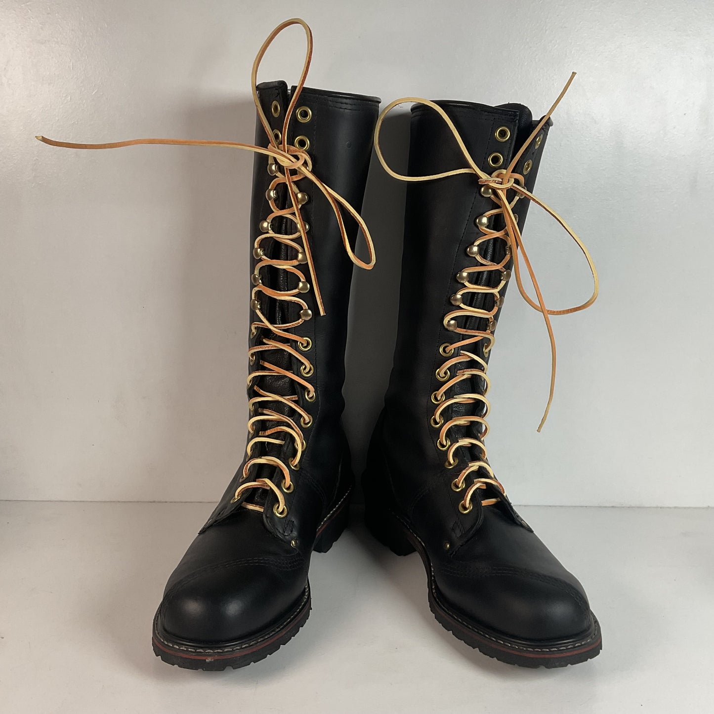 Carolina Linesman Lace-Up Boots — Soft Toe Pole Climber — 11 Wide