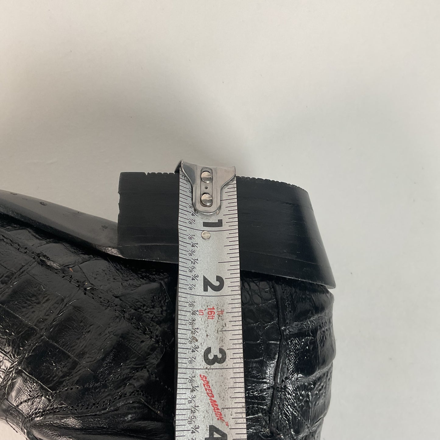 Dan Post Caiman Crocodile Cowboy Boots | Exotic | Blac | Men’s 7.5 D