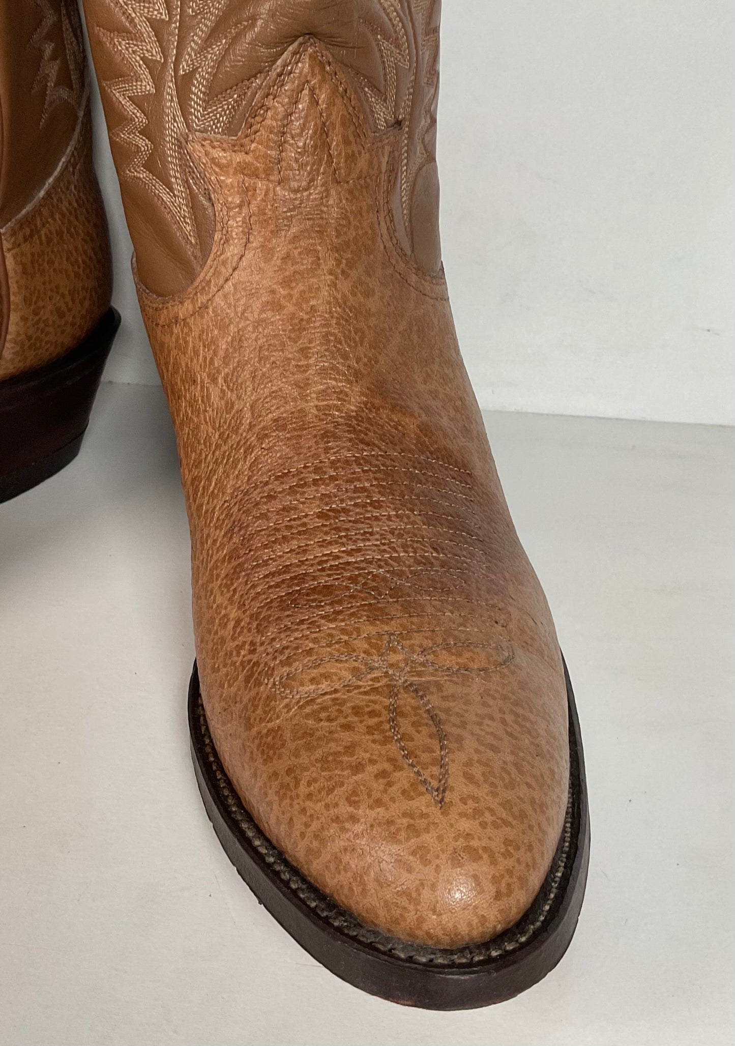 Vintage Tony Lama Cowboy Boots | Bullhide | Gold Label | USA Made | Men’s 9 D