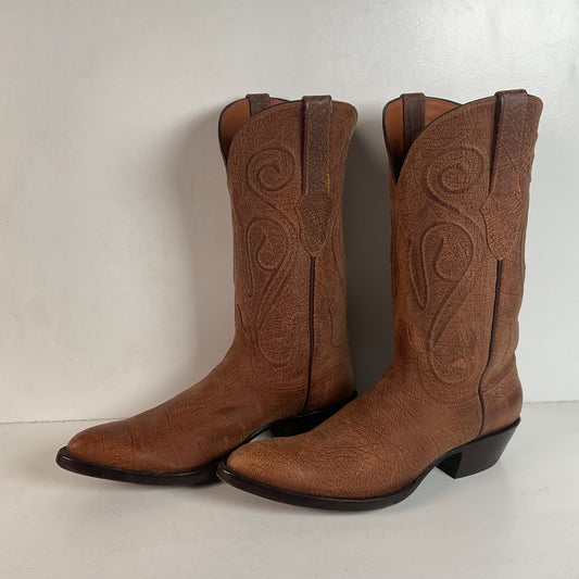 Black Jack Kangaroo Cowboy Boots — Exotic — Men’s 8 D