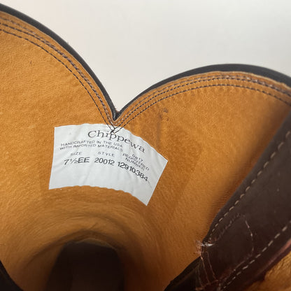 Chippewa Corbel Wellington Boots | Briar Pitstop | USA Made | Men’s 7.5 EE