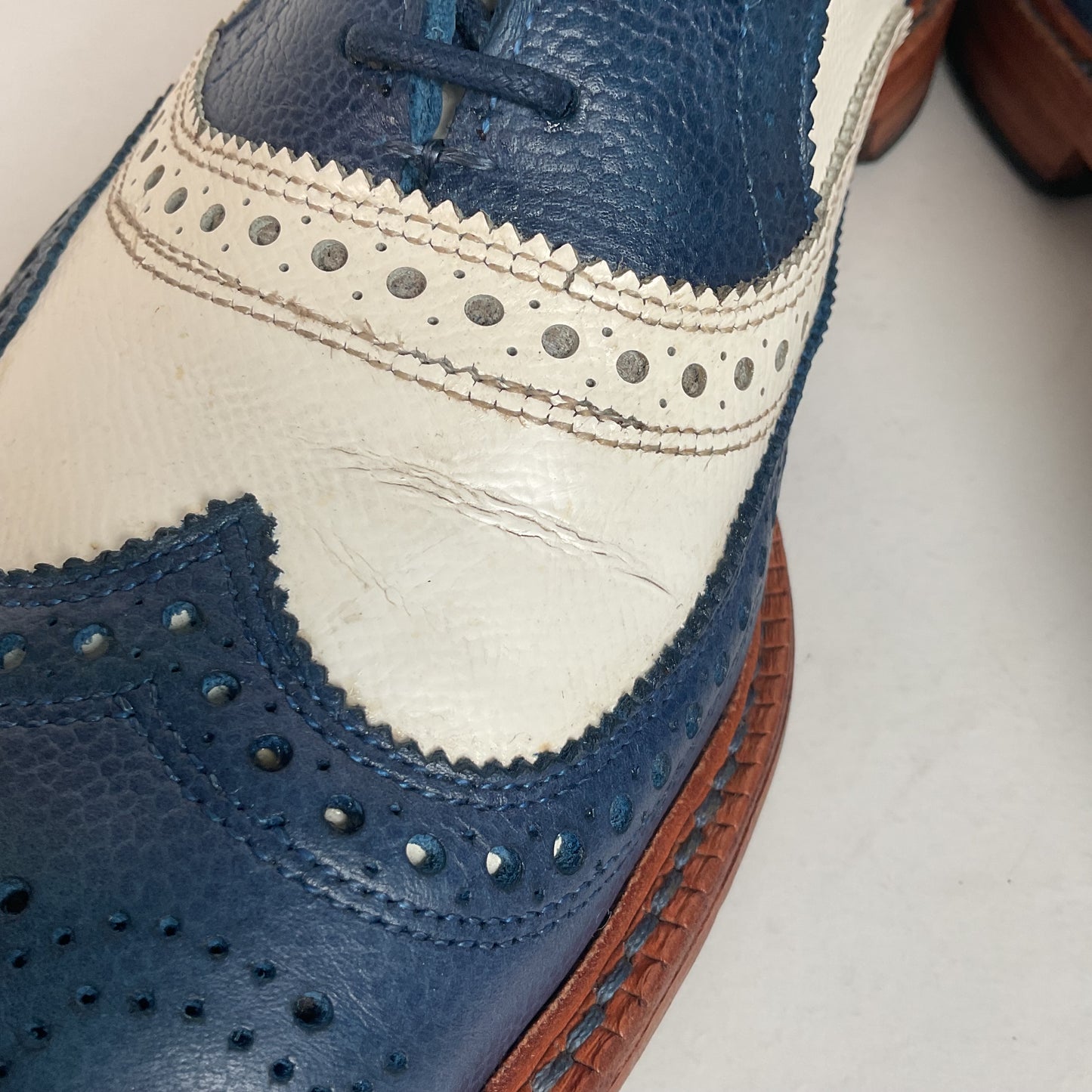 Allen Edmonds x Los Angeles Dodgers’ Oxford Shoes 12 Custom World Series MLB