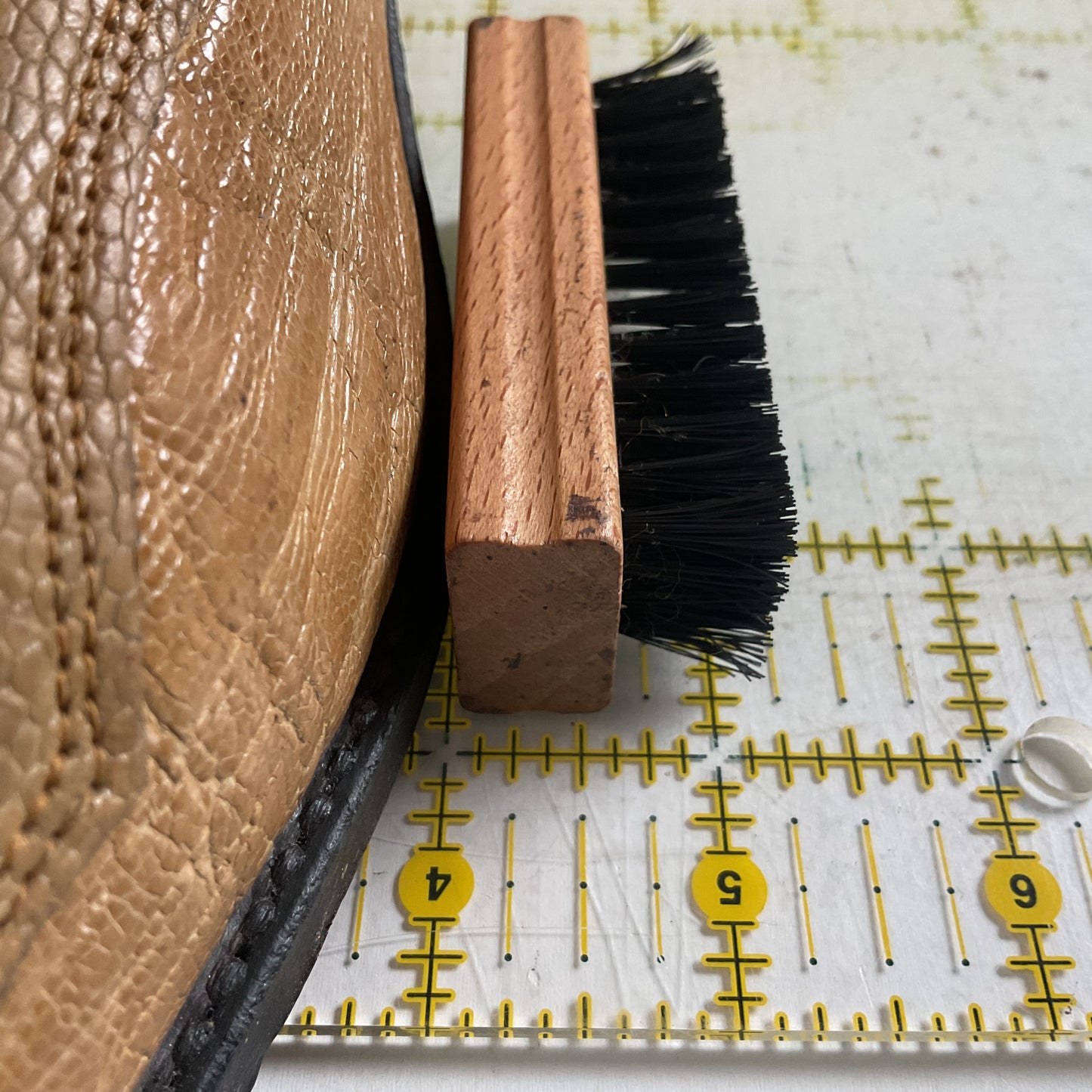 Dan Post Blonde Ostrich Leg Cowboy Boots 9 D Exotic