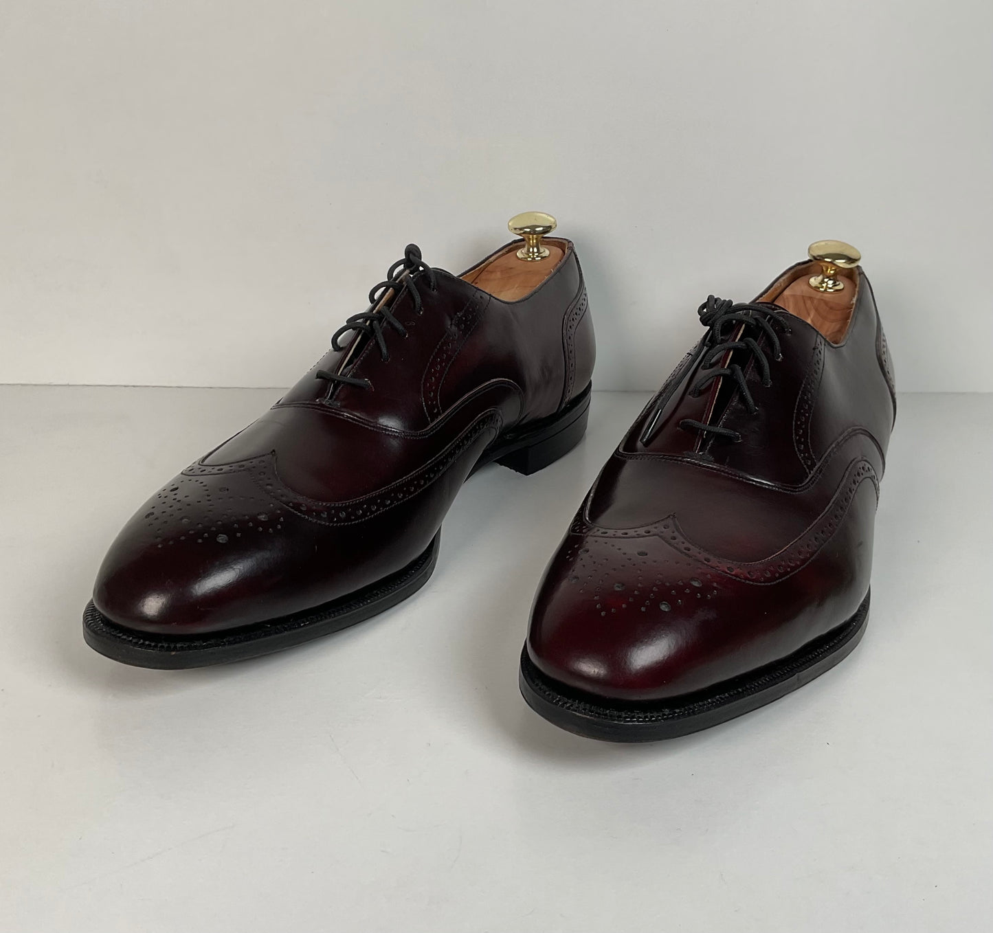 Vintage Johnston Murphy Profiles | Brogue Oxford Shoes | USA Made | Men’s 13 D