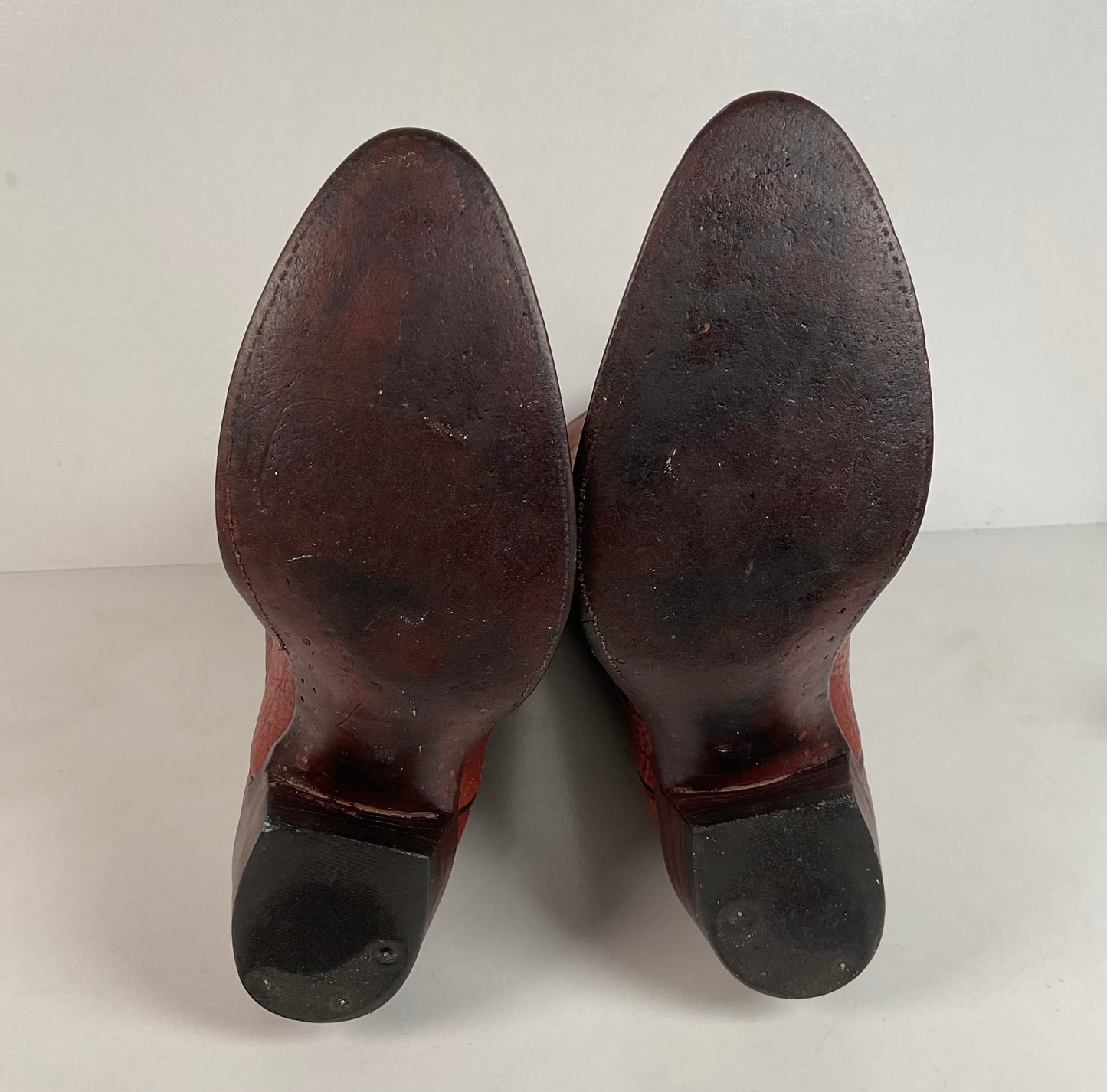 Vintage J. Chisholm Shark Skin Cowboy Boots | USA Made | Exotic | Men’s 10 D