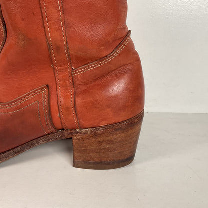 Vintage Dexter Campus Boots | Distressed | Braided | USA Made | Women’s 10 M