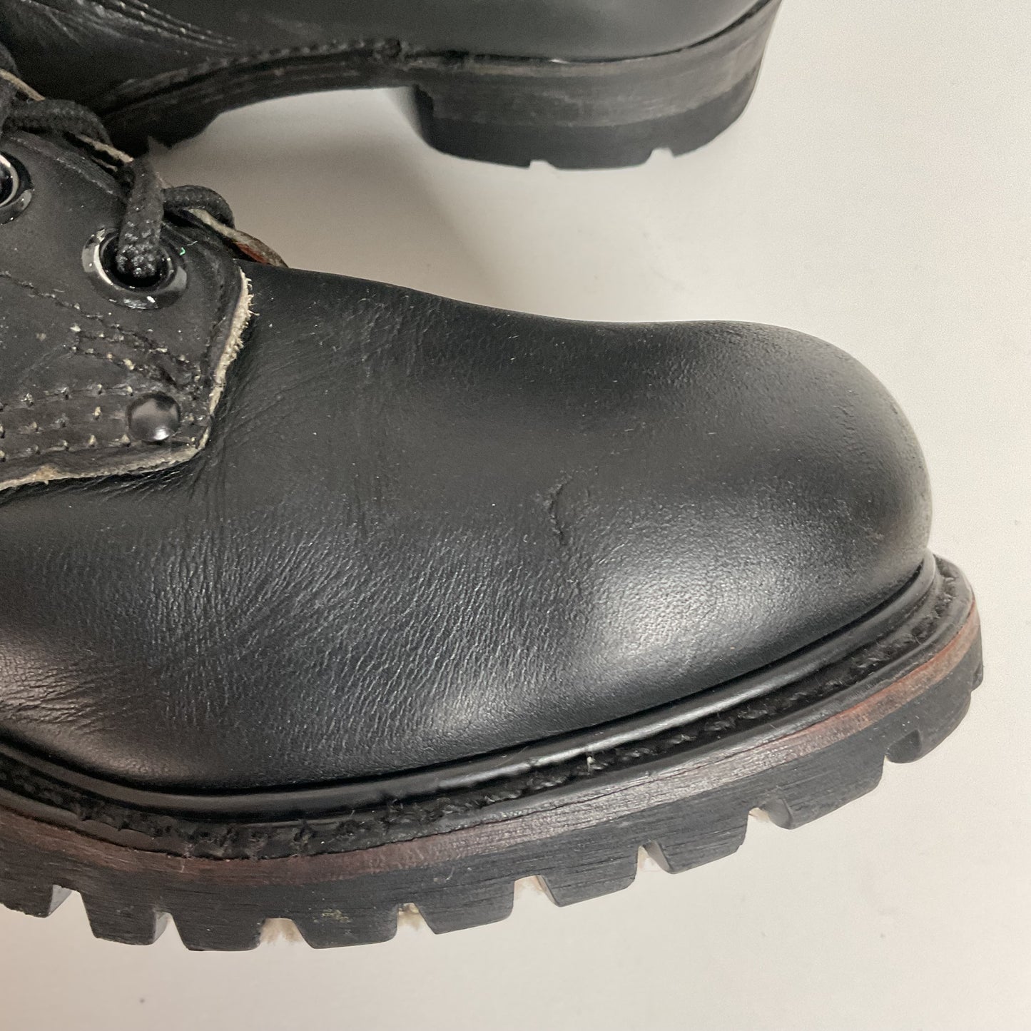 Vintage Carolina Sub Zero Leather Boots 7.5 E Steel Toe Insulated Logger USA