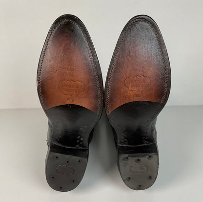 Vintage Nocona Full Eel Skin Cowboy Boots | Exotic | Men’s 6.5 | Women’s 7.5