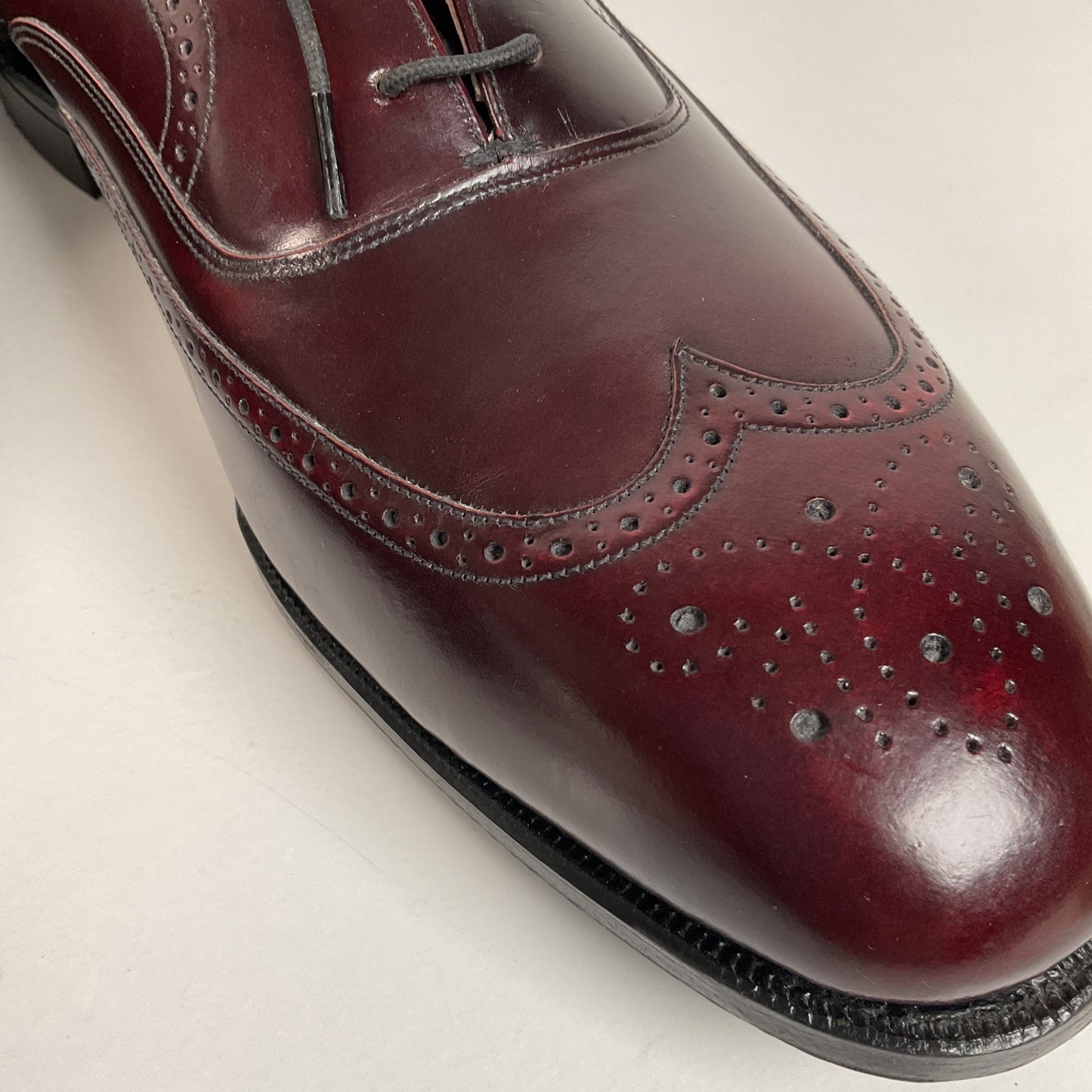 Vintage Johnston Murphy Profiles | Brogue Oxford Shoes | USA Made | Men’s 13 D