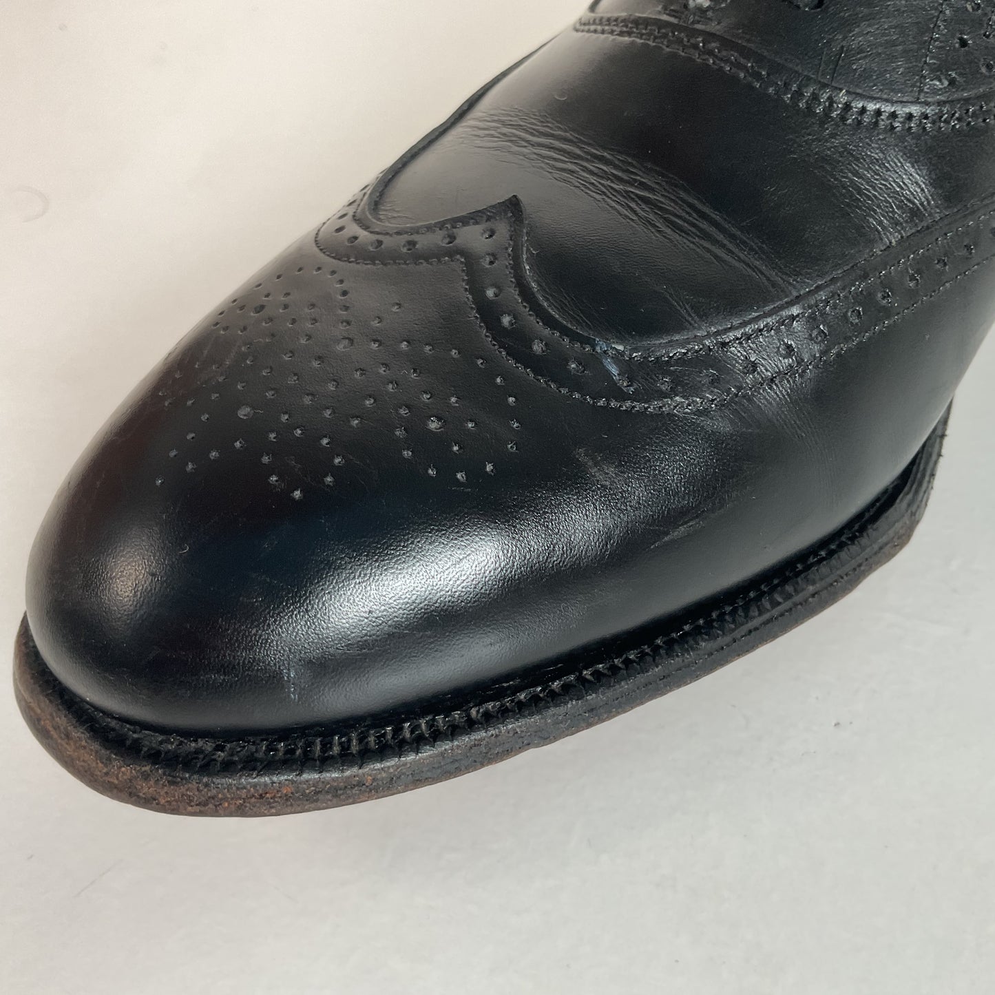 Vintage Johnston Murphy Aristocraft Oxford Shoes 8.5 D USA (2) Pairs USA Made