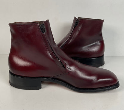 Vintage Allen Edmonds York Ankle Boots | Double Zip | Extra Narrow | Men’s 10 A