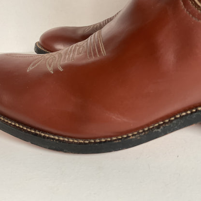 Vintage Tony Lama Calf Skin Roper Boots | Gold Label | Cowboy | Men’s 11.5 A