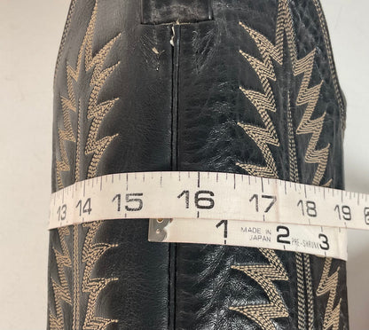 Cowtown Python Snakeskin Cowboy Boots | Front Cut | USA Made | Men’s 9.5 D