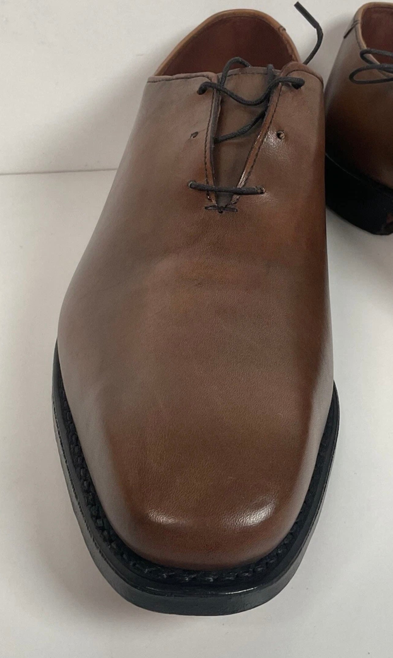 Allen Edmonds Bourbon Hanover Oxford Shoes 9.5 D Whole Cut