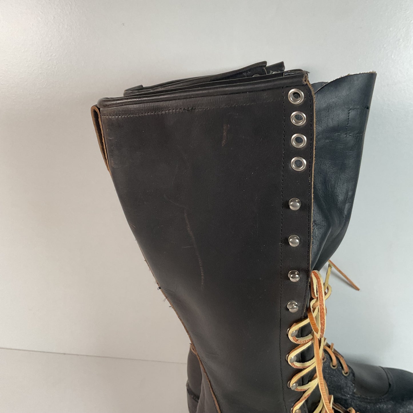 Vintage Chippewa Linesman Boots | 60s Era | USA Made | 10 E