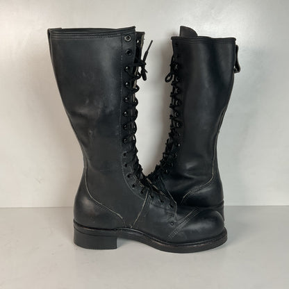 Vintage Carolina Linesman Lace Up Boots 9.5 E USA Made Pole Climber