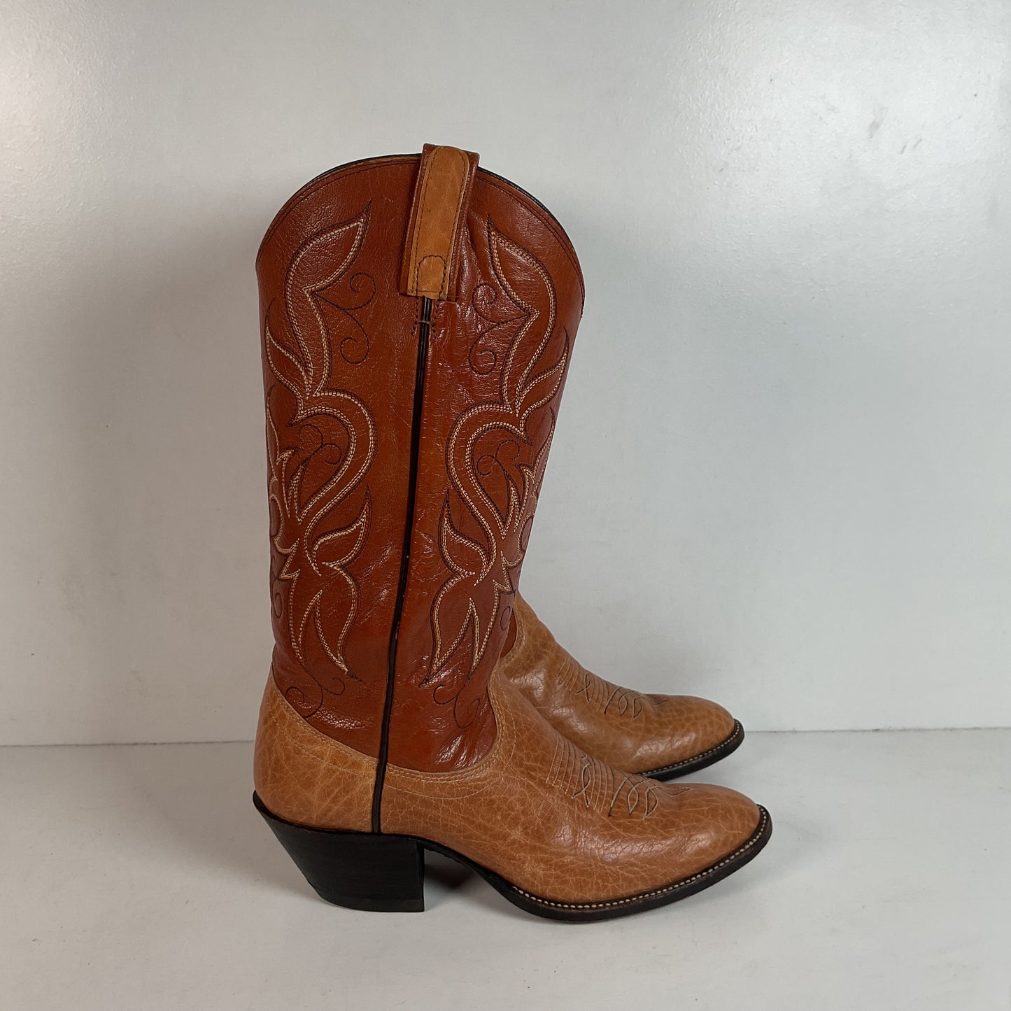 Dan Post Pre-Ban Rhino Cowboy Boots Women’s 8 C USA Made
