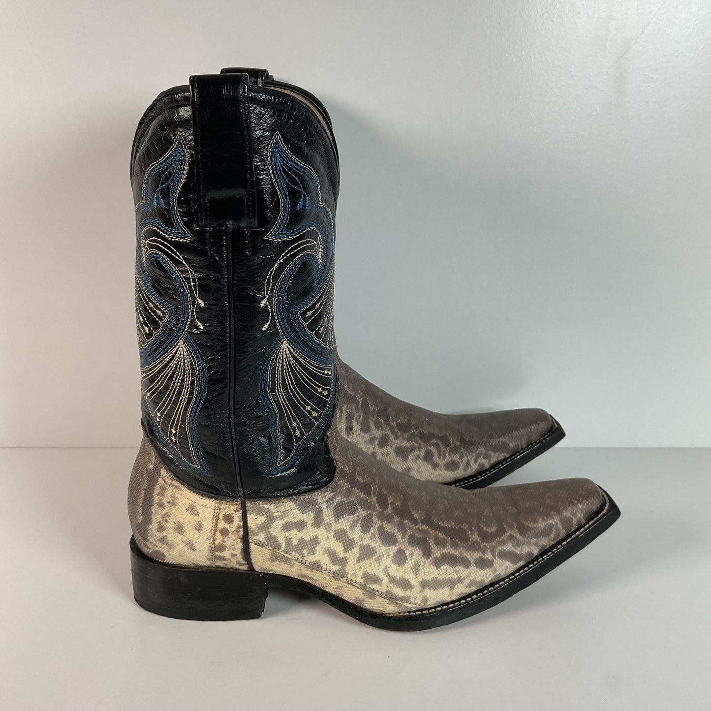 Karung Snakeskin Cowboy Boots | Water Snake | Exotic | Men’s 10.5