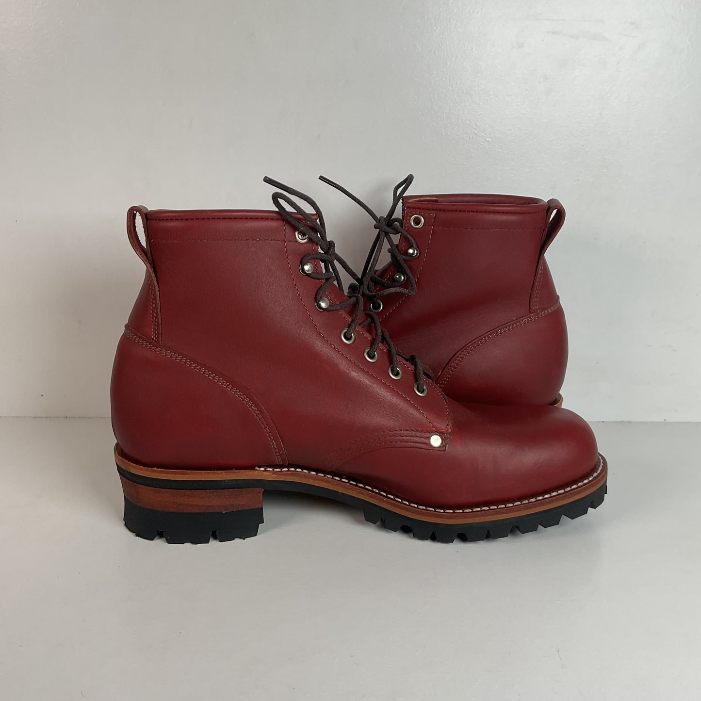 Chippewa Redwood Lace Up Boots 11.5 D USA Made