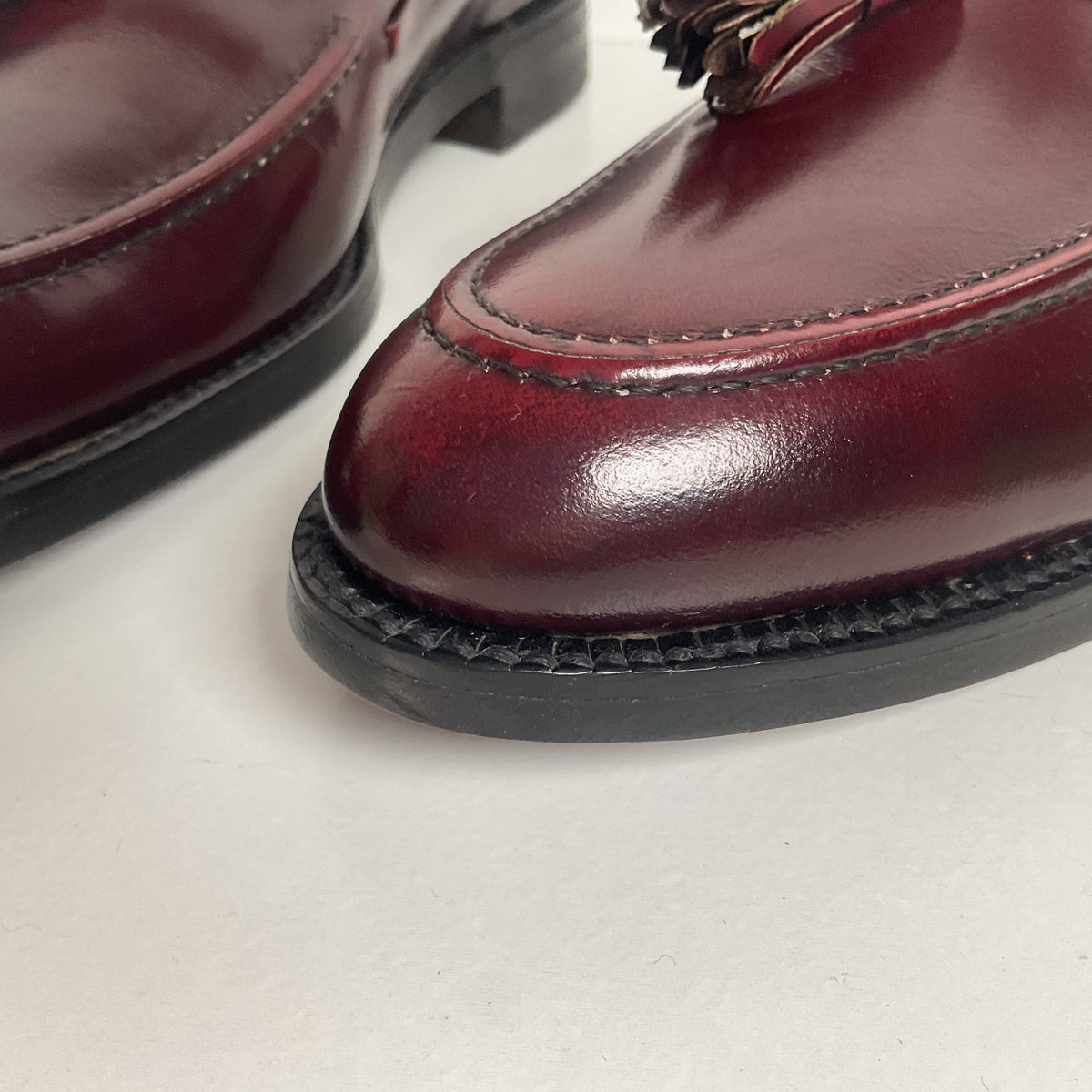 Vintage Florsheim Imperial Tassel Loafers | Tuscany Bordeaux | Men’s 10.5 AA