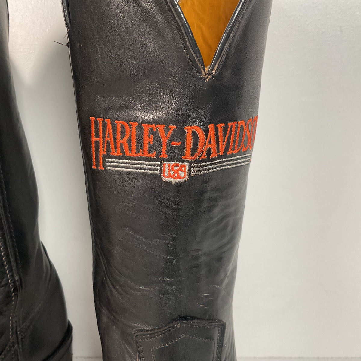 Vintage Harley Davidson Cowboy Boots | USA Made | Men’s 6.5 | Women’s 7.5
