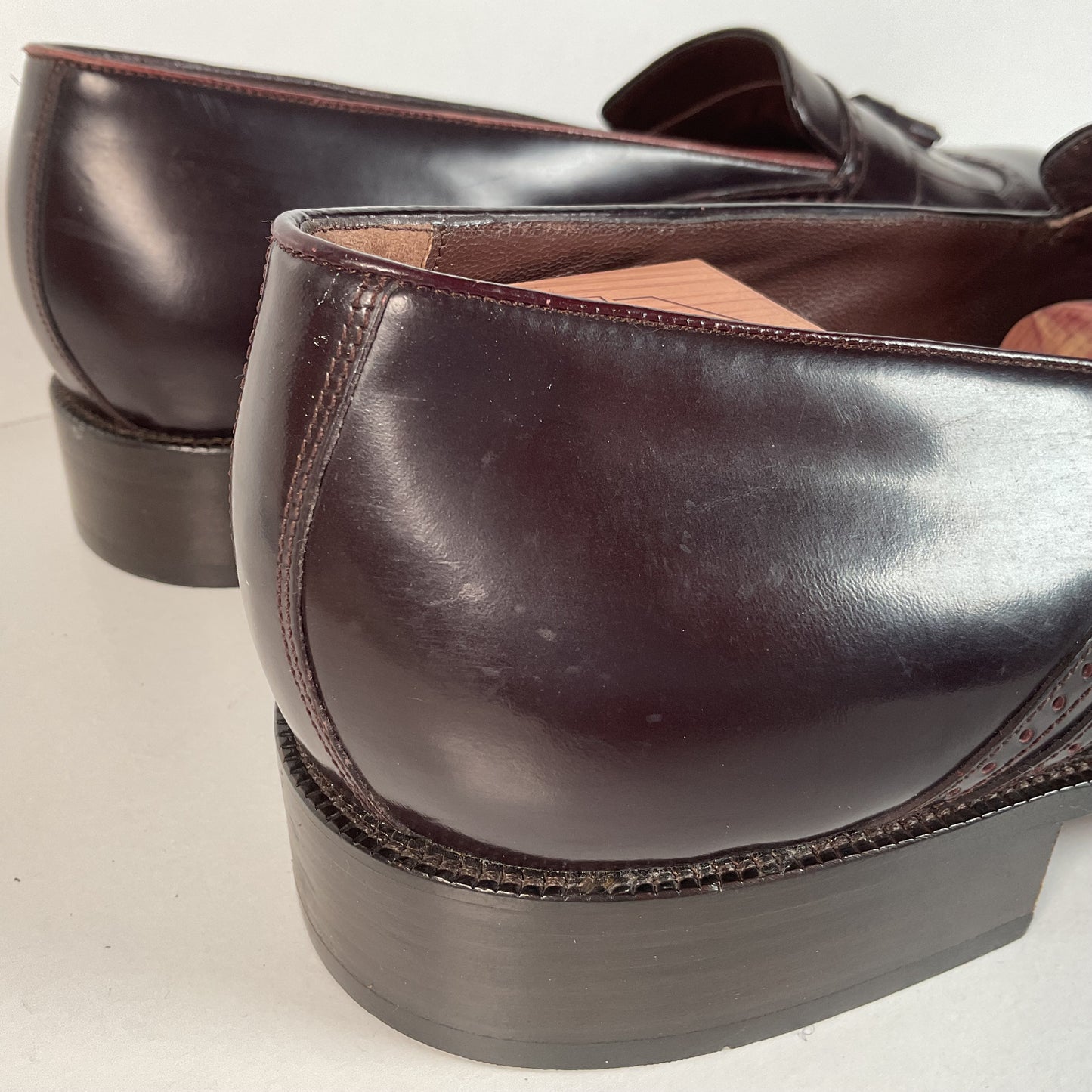 Bally Tassel Loafers | Burgundy Patent | Men’s 15