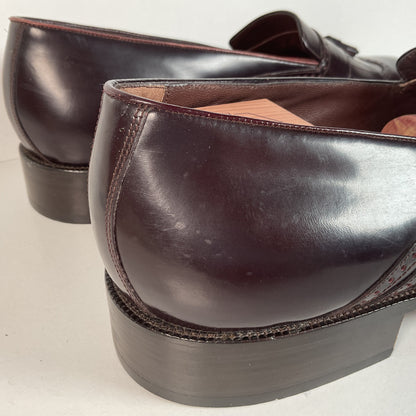 Bally Tassel Loafers | Burgundy Patent | Men’s 15