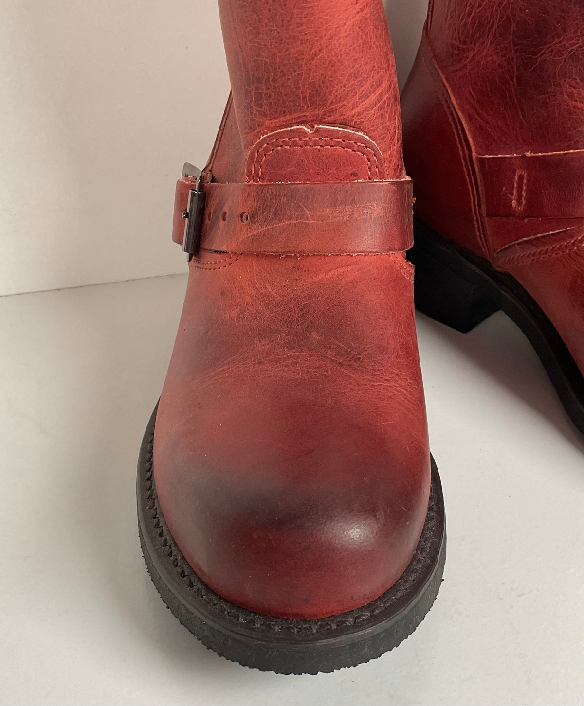 Frye 8 R Engineer Boots | USA Made | Retired Redwood | Women’s 7.5 M