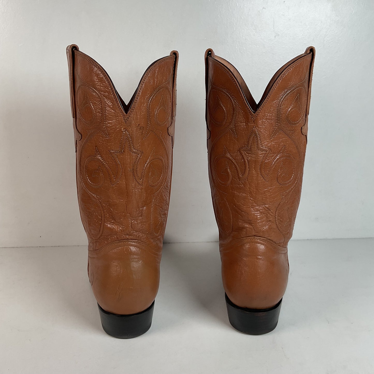 Montana Goat Skin Cowboy Boots | Brown | Men’s 8.5 D