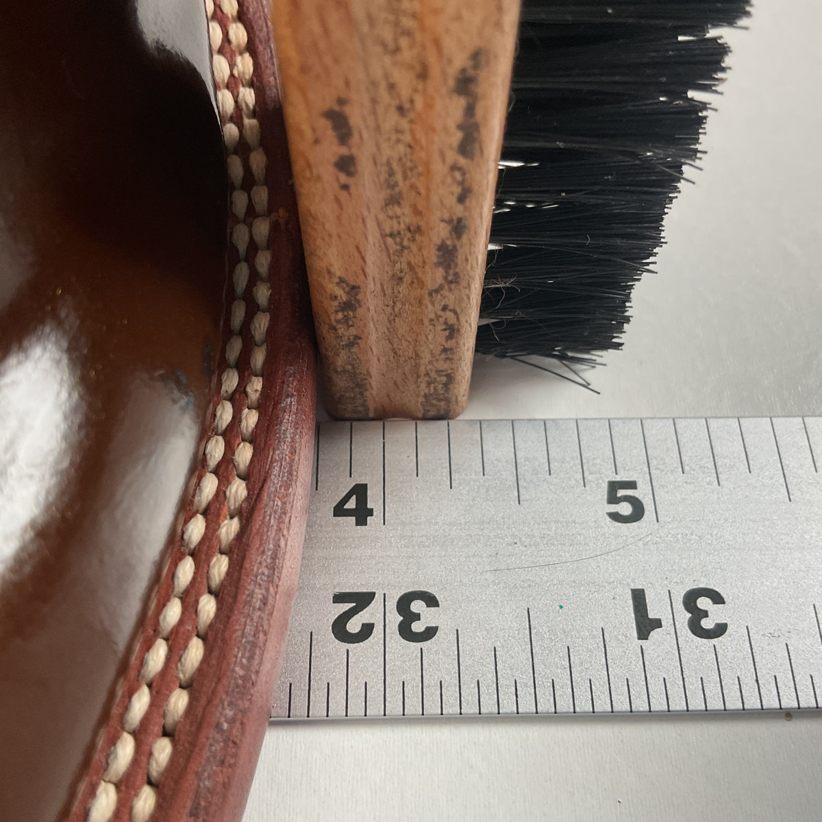 Lucchese 2000 Patent Leather Cowgirl Boots | Square Toe | Brown | USA Made | 6.5 C