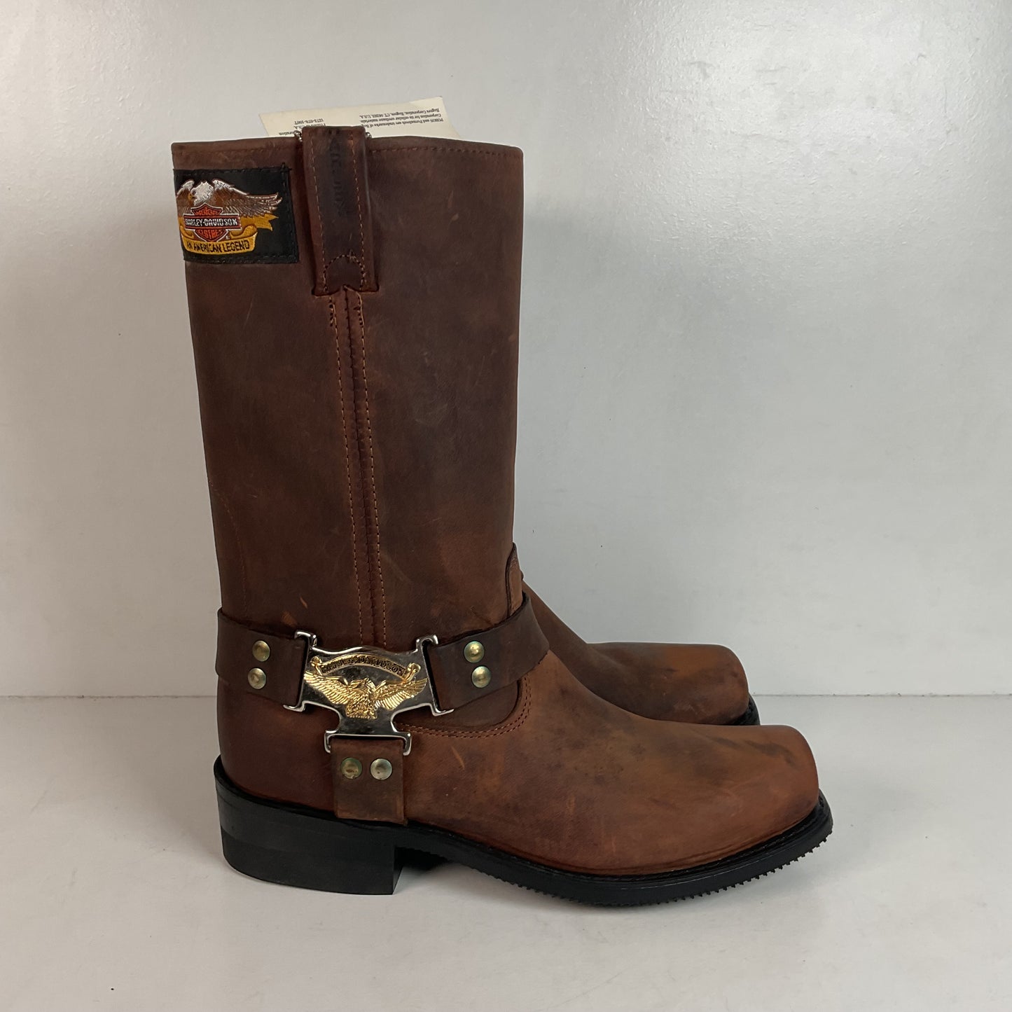 1980s Harley Davidson Men’s Harness Boots 10 M USA Made